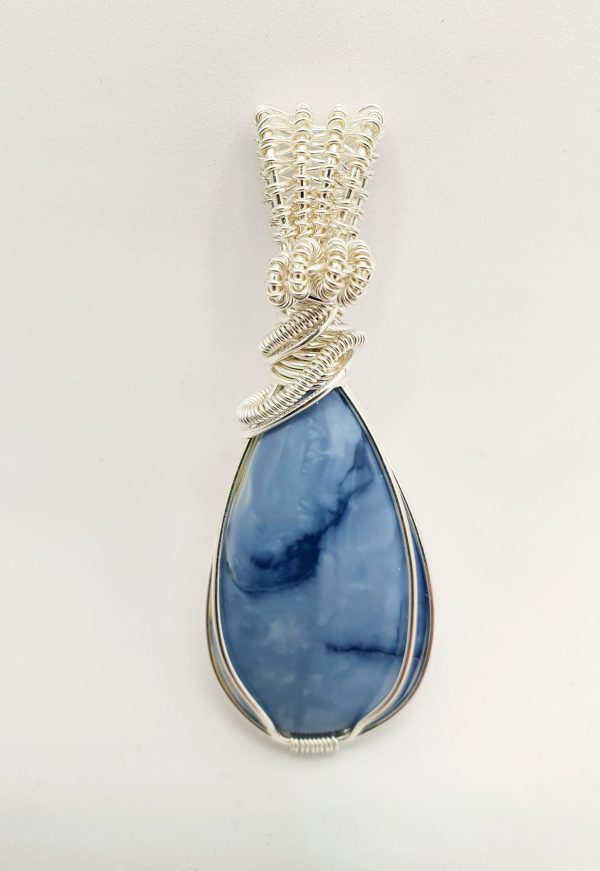 Blue opal pendant - Image 3