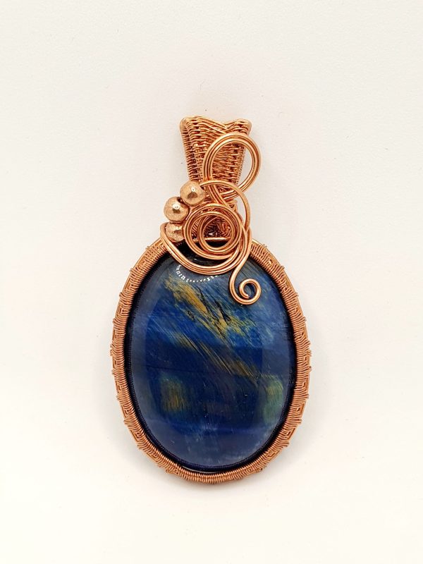 Blue Tiger Eye pendant - Image 3