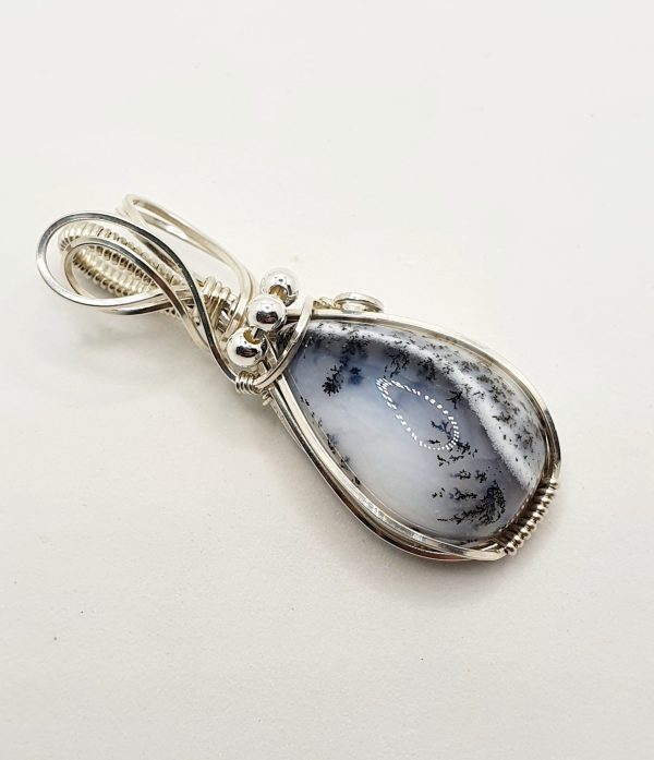 Dendritic Opal pendant - Image 4