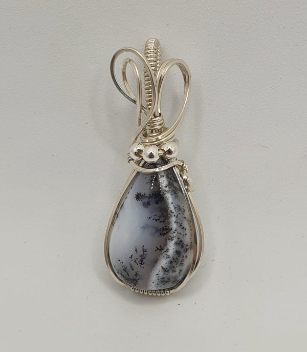 Dendritic Opal pendant - Image 2