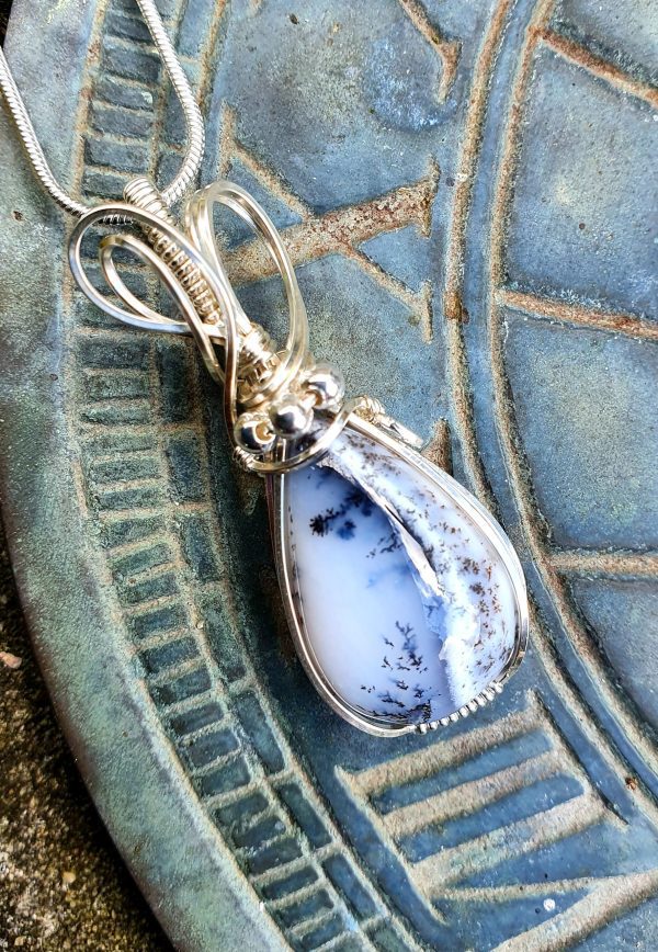 Dendritic Opal pendant - Image 10