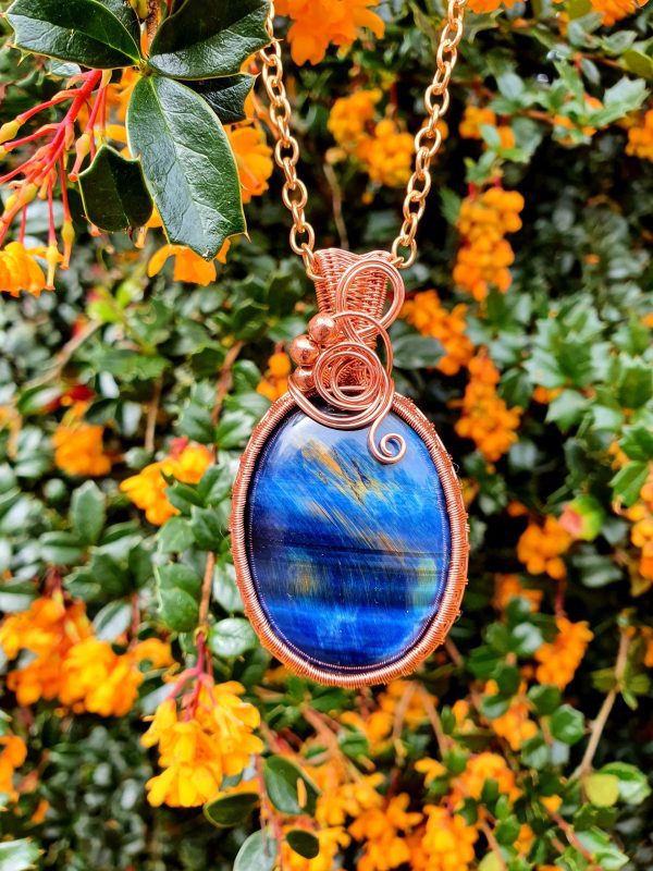 Blue Tiger Eye pendant - Image 6