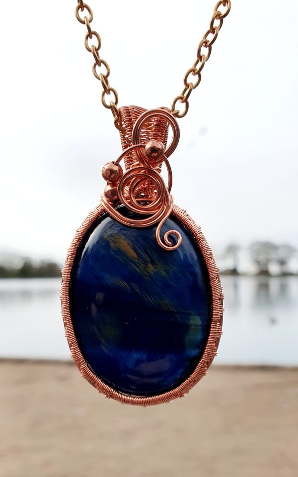 Blue Tiger Eye pendant - Image 5