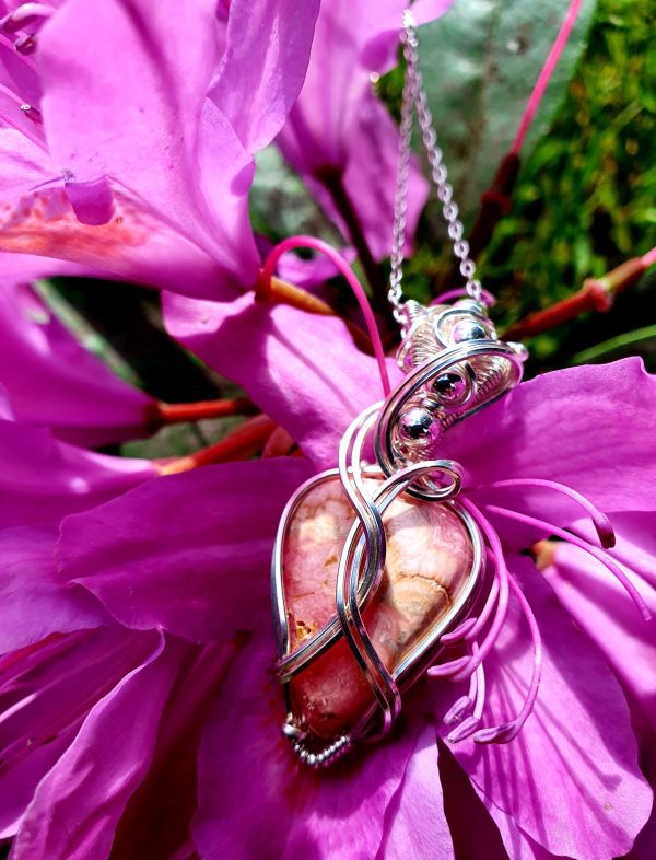 Rhodonite pendant - Image 4