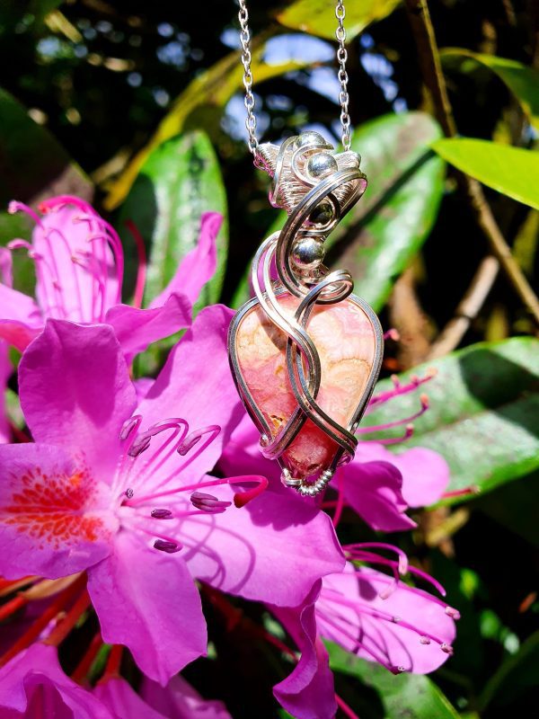Rhodonite pendant - Image 3