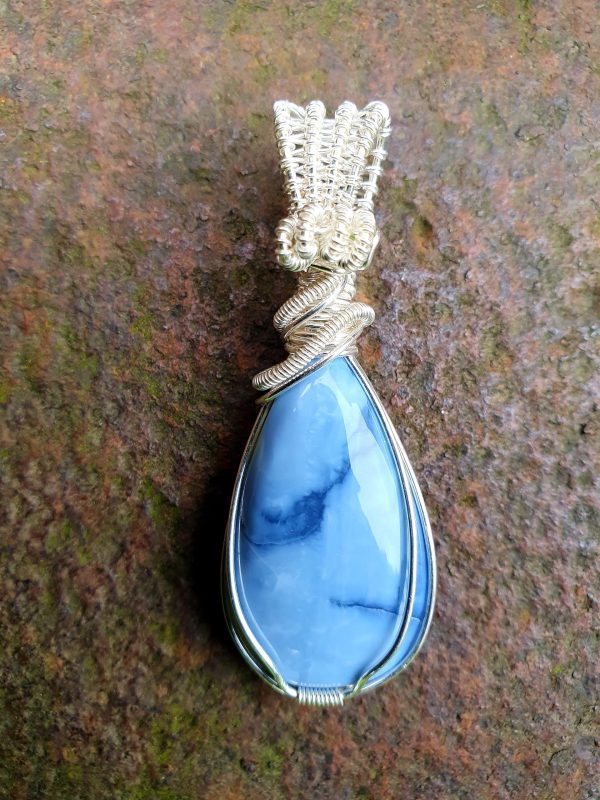 Blue opal pendant - Image 11