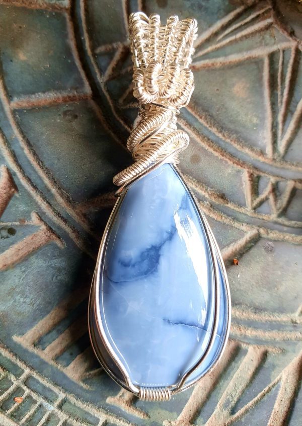 Blue opal pendant - Image 10