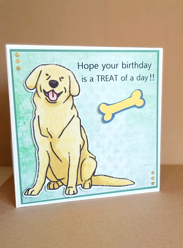 A super card for a dog lovers birthday