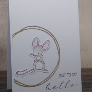 Hello - Greetings Card