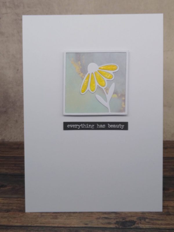 Everything has beauty - Greetings Card