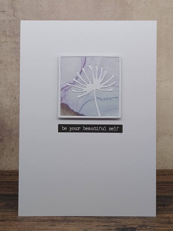 Be your beautiful self - Greetings Card