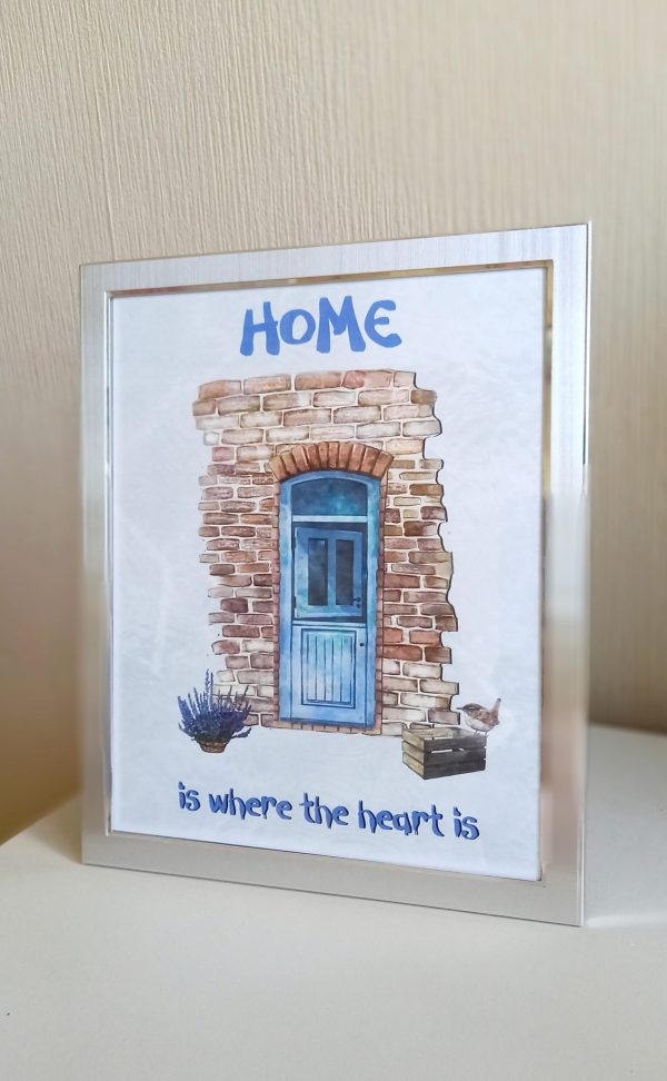 Home is where the heart is frame