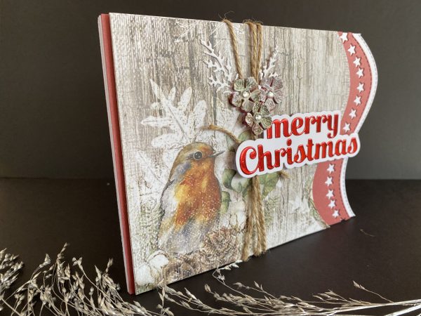 Rustic Robin Christmas Card - Image 4
