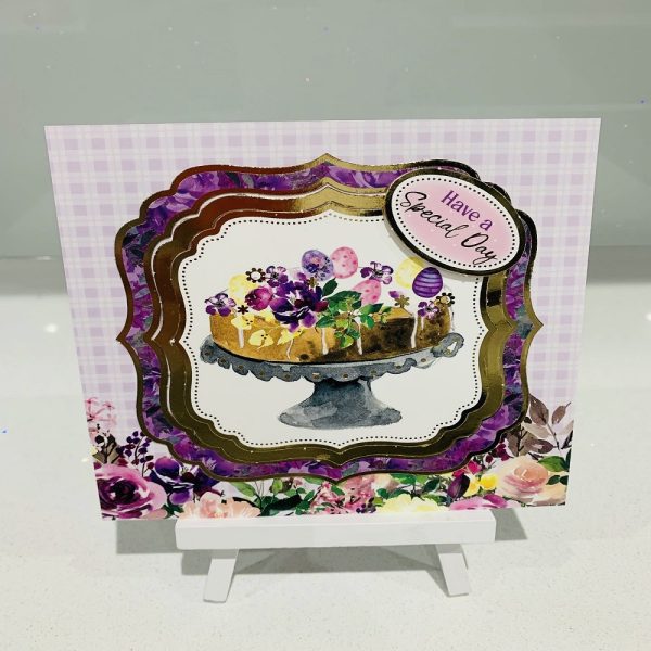 Handmade "Have a Special day" 6x6 Easter Greeting Card