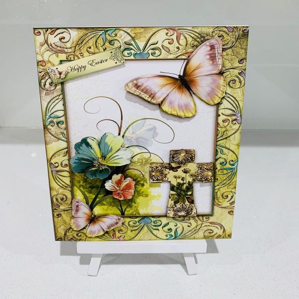 Handmade Happy Easter 7x5 Greeting Card