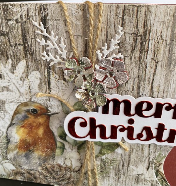 Rustic Robin Christmas Card - Image 3