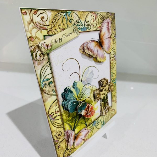 Handmade Happy Easter 7x5 Greeting Card - Image 2