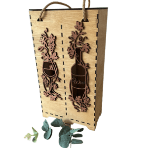 Decorative Double Bottle Gift Box