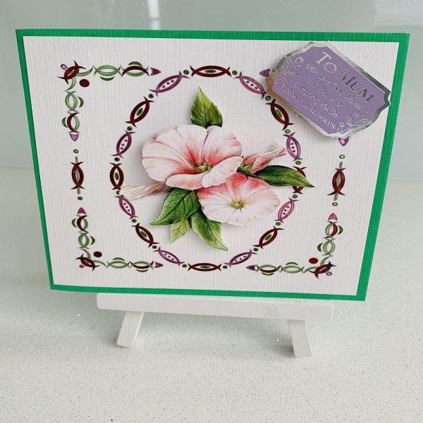 Handmade Mothers Day or Birthday 6x6 Greeting Card