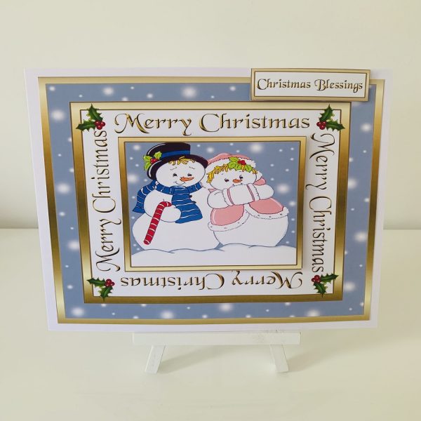Snowman Christmas card