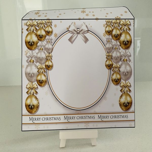 Handmade Bauble Christmas card 3D | Christmas Baubles - Image 4