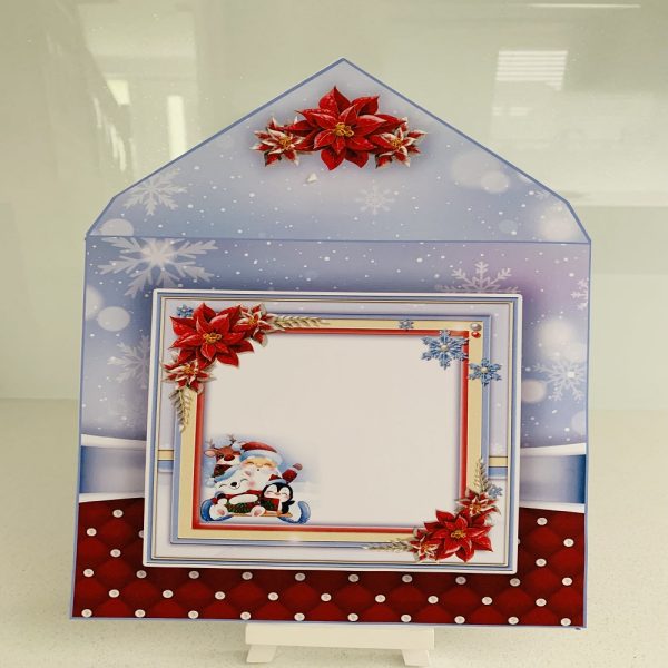 Handmade Christmas card | Elegant Handmade Christmas Card - Image 4