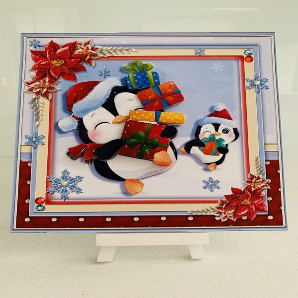 Handmade Christmas card | Elegant homemade Christmas cards