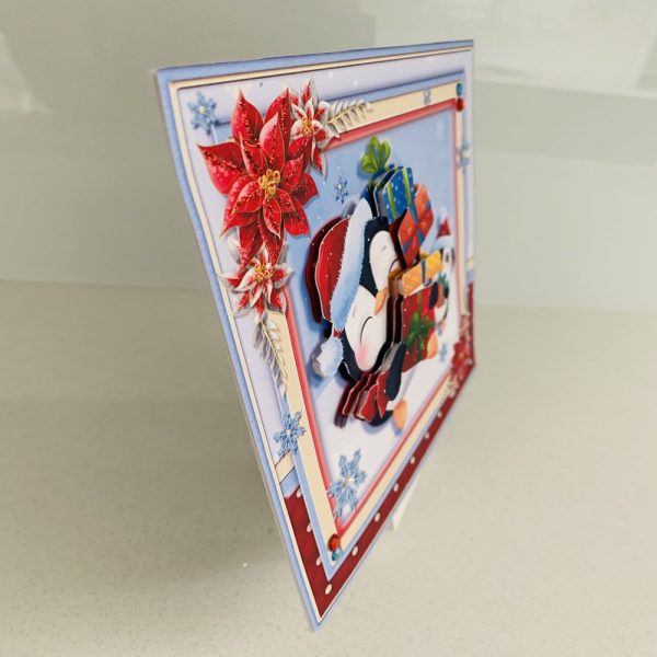 Handmade Christmas card | Elegant homemade Christmas cards - Image 2
