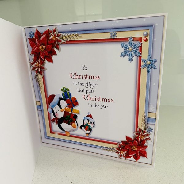Handmade Christmas card | Elegant homemade Christmas cards - Image 3