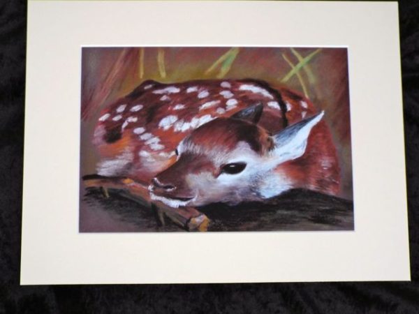 Fawn Artwork Print - 2 sizes available - Image 2