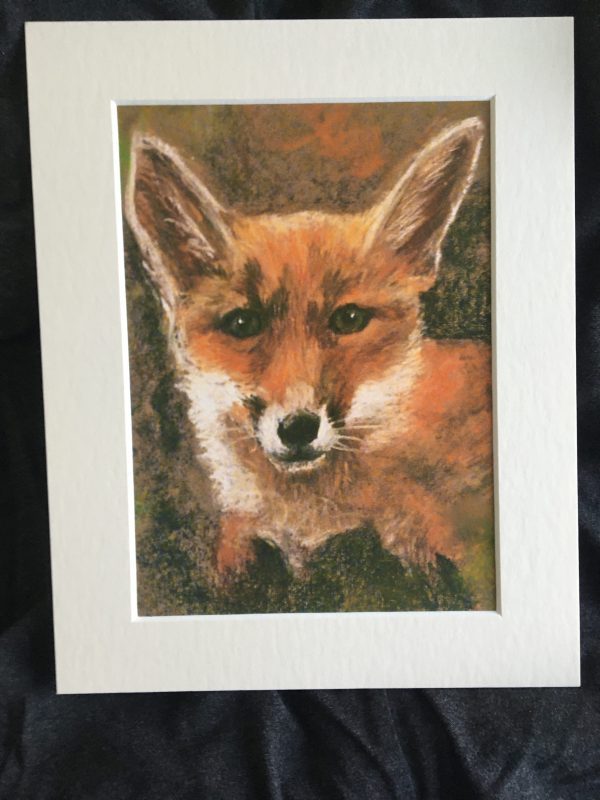 Fox Artwork Print Medium 8 x 10 - Image 2