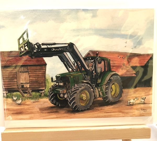 hand painted John Deere 6920S