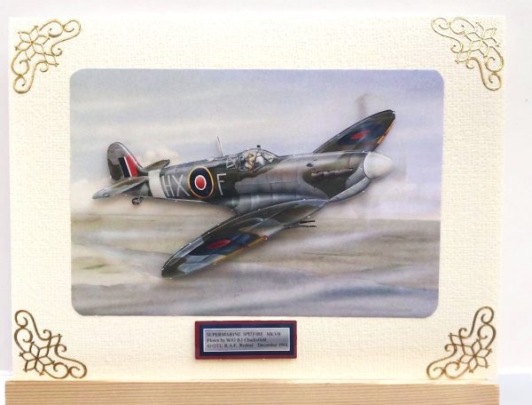 Spitfire Greetings Card