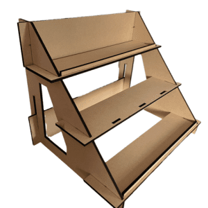 MDF Tiered Display Stand