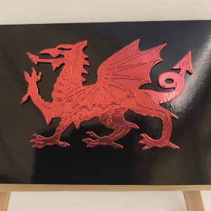 Welsh Dragon  card