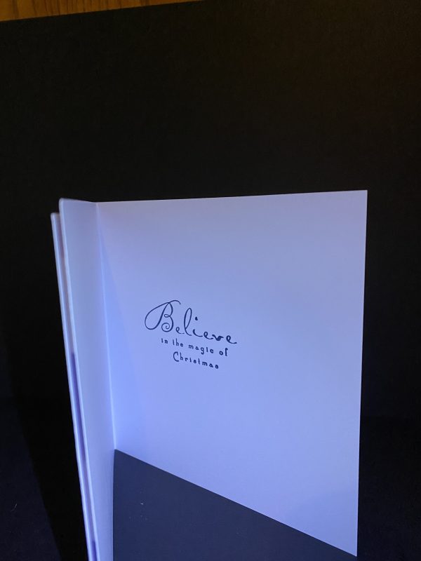 Elegant Snowflake Christmas Card - Image 3