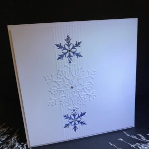 Elegant Snowflake Christmas Card