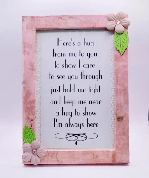 Decoupage frame