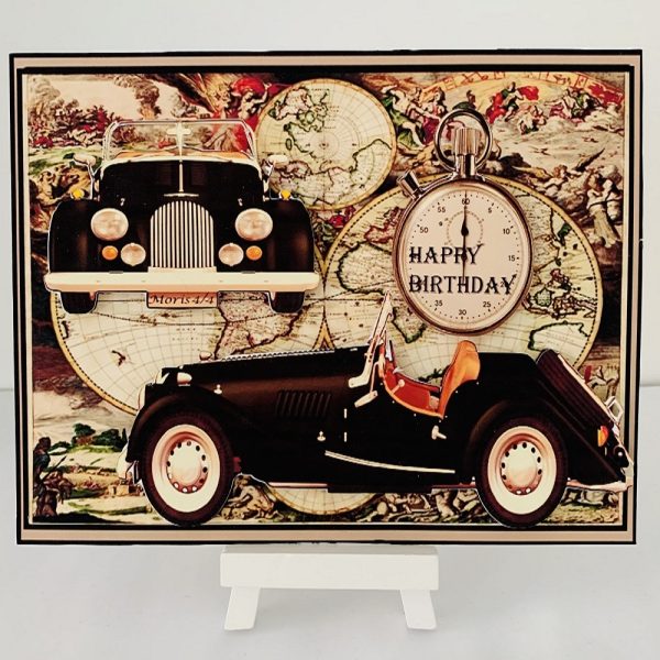 Handcrafted Happy Birthday/Retirement