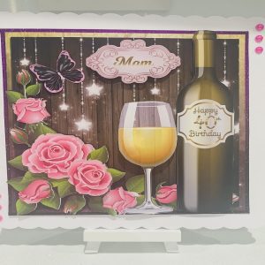 Handmade 3D Decoupage Special Birthday