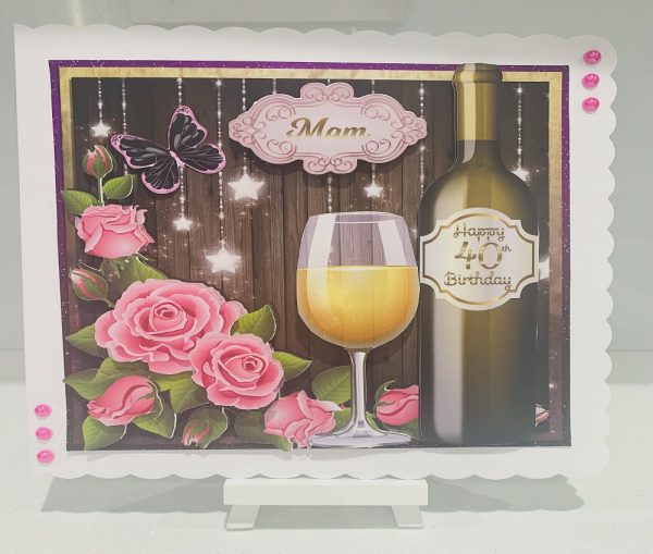 Handmade 3D Decoupage Special Birthday