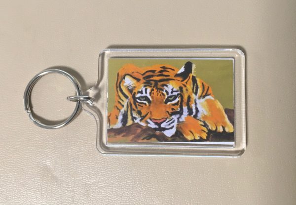 Keyrings - Artworks of  Lions, and tigers and bears! And a cat... - Image 8