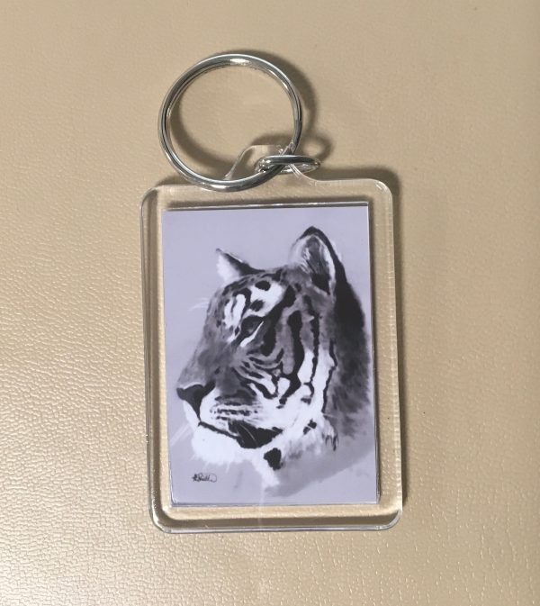 Keyrings - Artworks of  Lions, and tigers and bears! And a cat... - Image 7