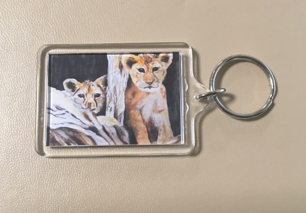 Keyrings - Artworks of  Lions, and tigers and bears! And a cat... - Image 3