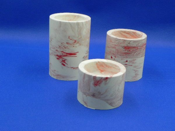 Set of 3 Small T Light Holders - Image 5