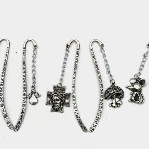 Tibetan silver book mark - Xmas tree