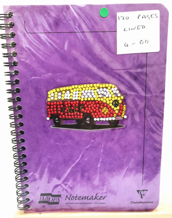 VW motif  motif on notebook