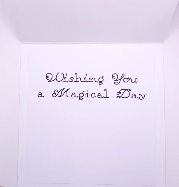 Unicorn birthday card - Image 2