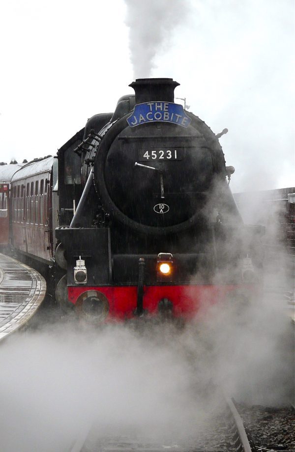 All Aboard! Steam Train photo print - 2 sizes available
