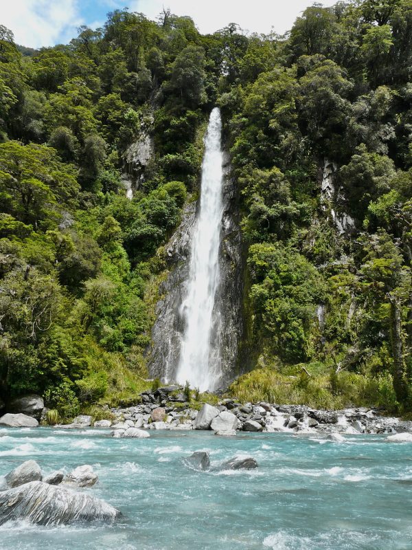 Glacial Waterfall - photo print - 2 sizes available